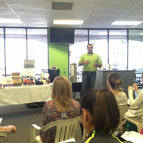 Health & Wellness Lecture on the benefits of physical therapy and uses for essential oils.
